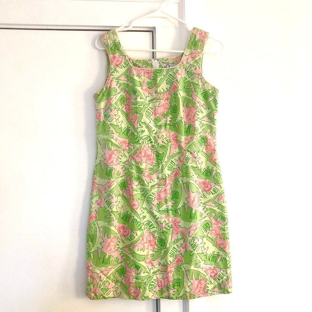 Vintage White Label Lilly Pulitzer Shift Dress